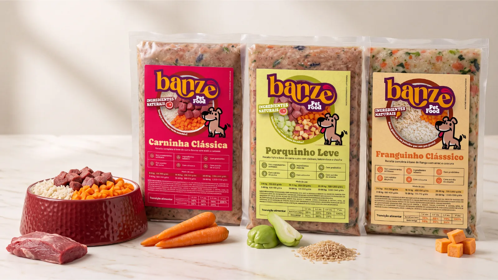 Banzé — Presença da marca